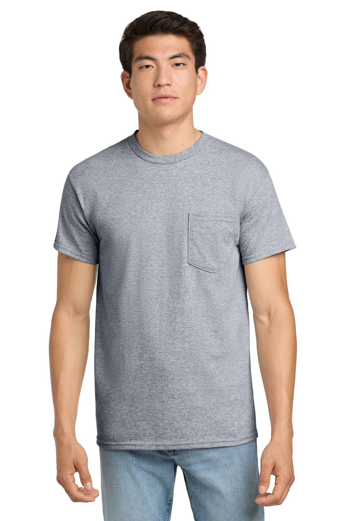 Gildan - Ultra Cotton 100% US Cotton T-Shirt with Pocket.  2300