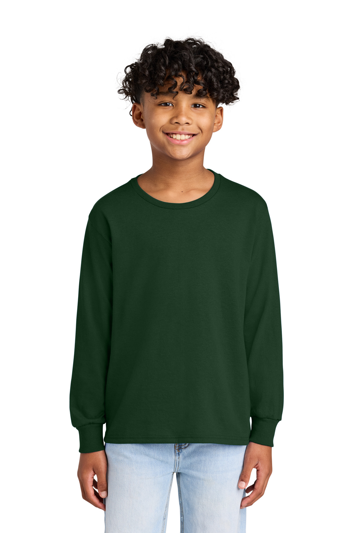 Jerzees Youth Dri-Power 50/50 Cotton/Poly Long Sleeve 29BL