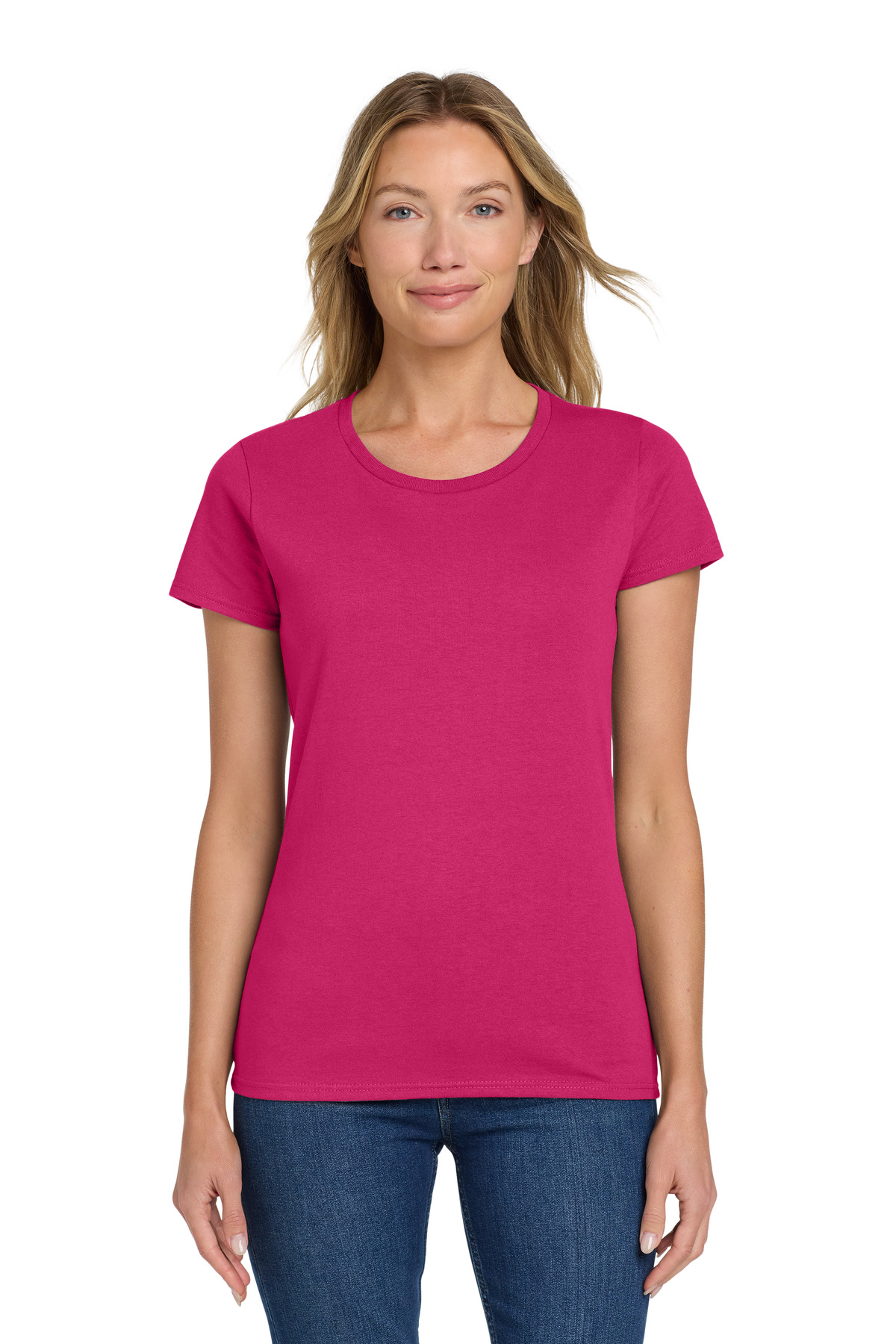 Gildan Women's Heavy Cotton 100% Cotton T-Shirt. 5000L