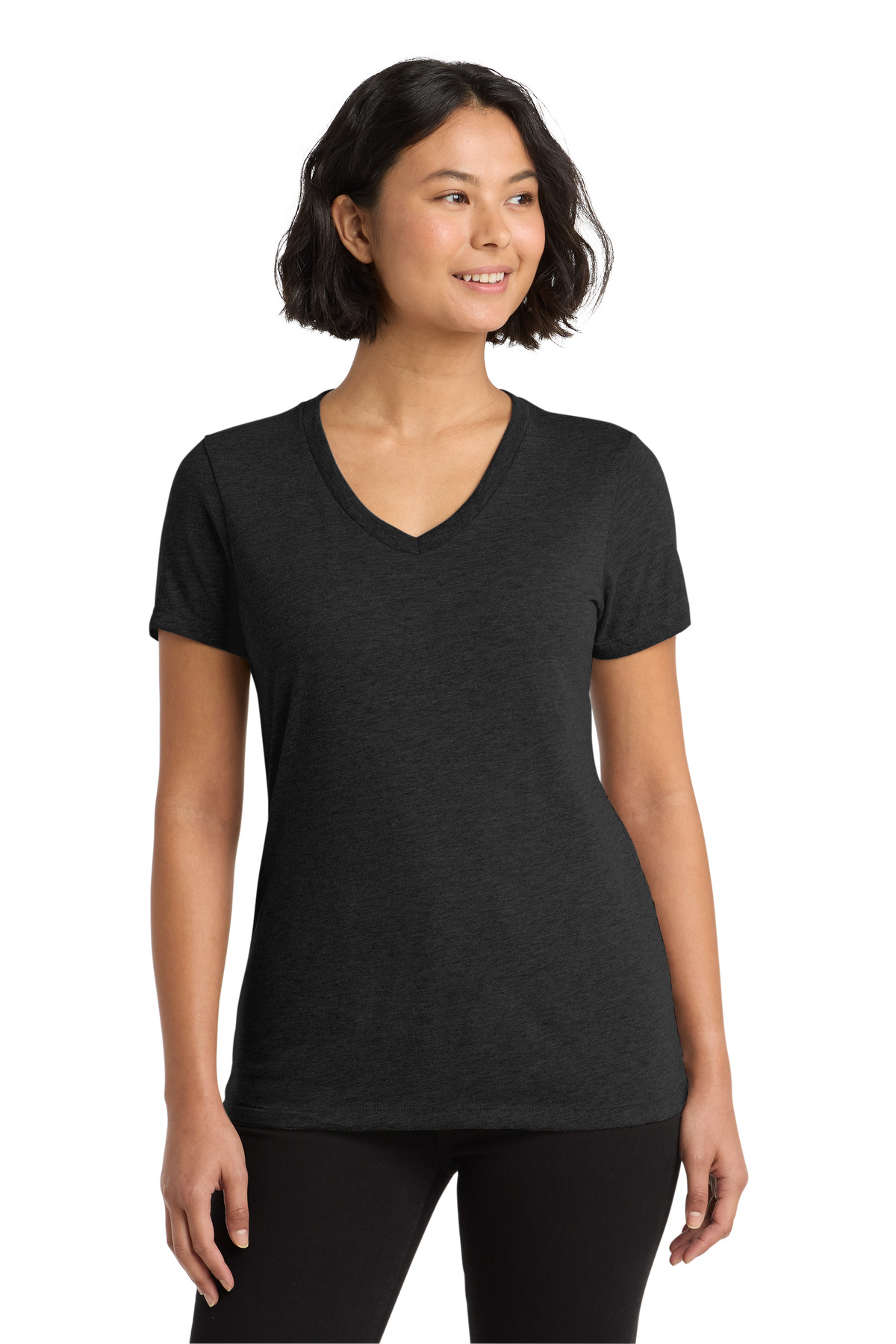 Allmade  Women's Tri-Blend V-Neck Tee AL2018
