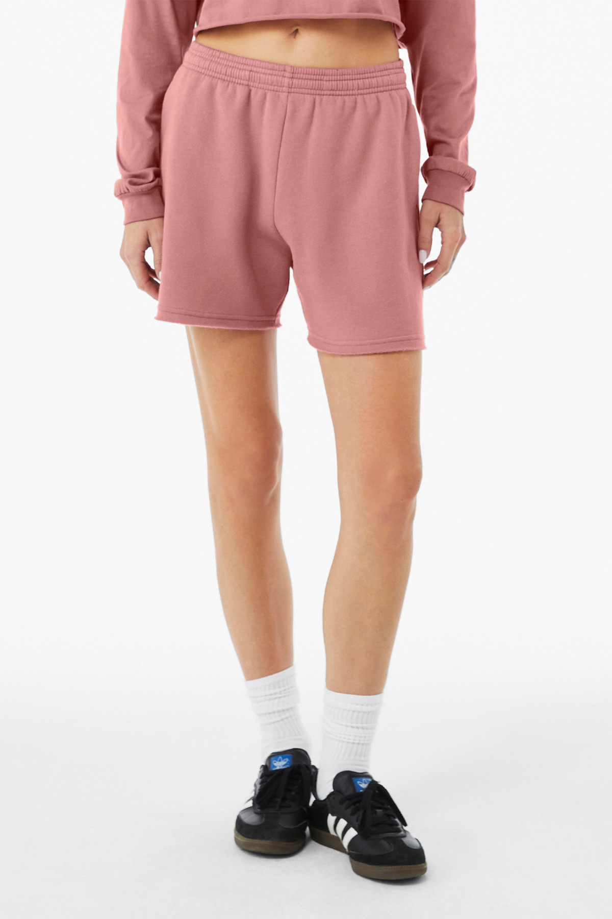 BELLA+CANVAS Women's Cutoff Sweatshort BC3787