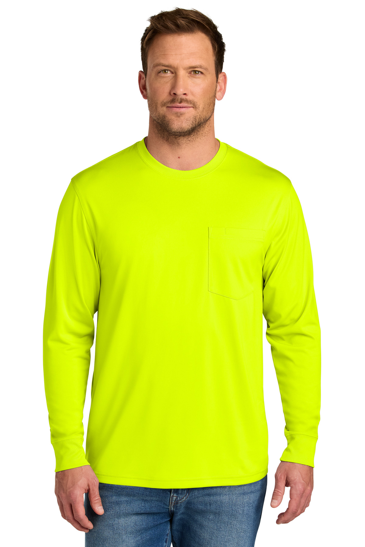 CornerStone Workwear Pro Long Sleeve Pocket Tee CS440LSP