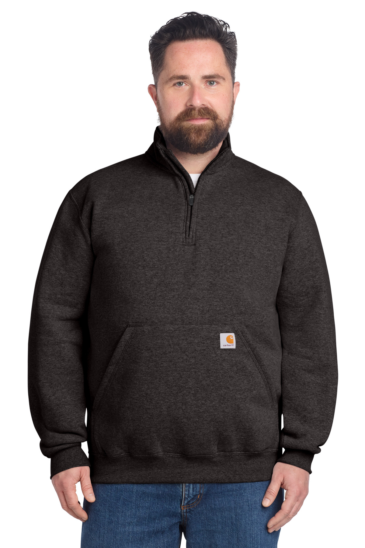 Carhartt Midweight 1/4-Zip Mock Neck Sweatshirt CT105294