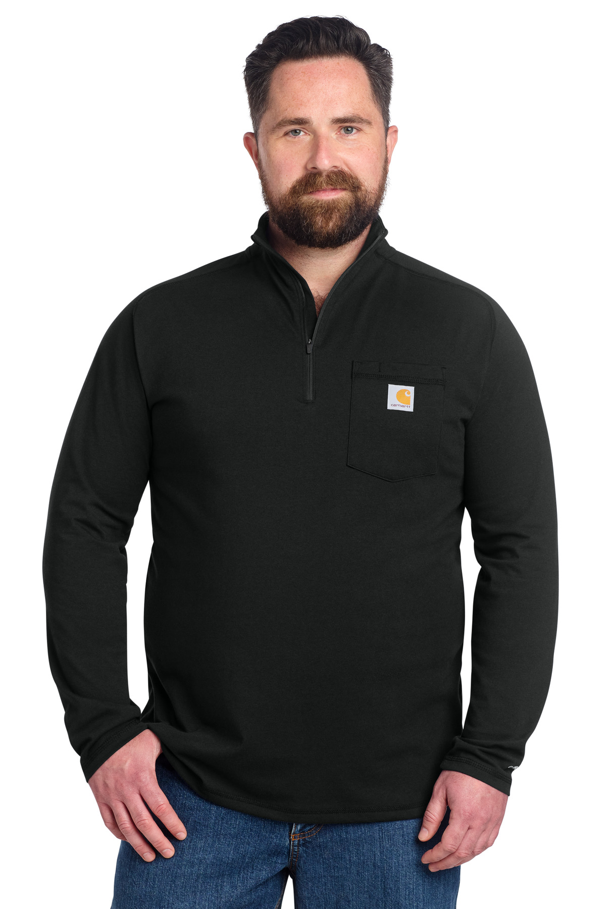 Carhartt Force 1/4-Zip Long Sleeve T-Shirt CT106660
