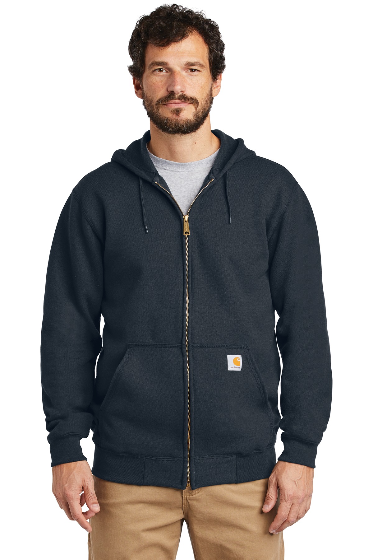 Carhartt  Midweight Hooded Zip-Front Sweatshirt. CTK122