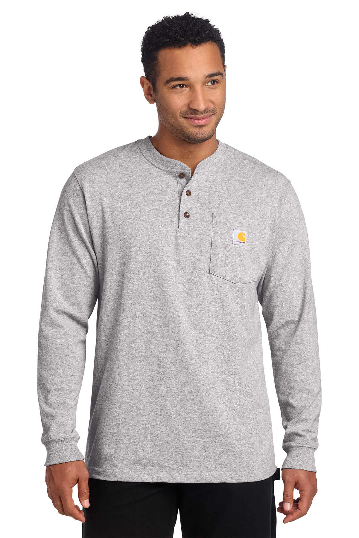 Carhartt Long Sleeve Henley T-Shirt CTK128