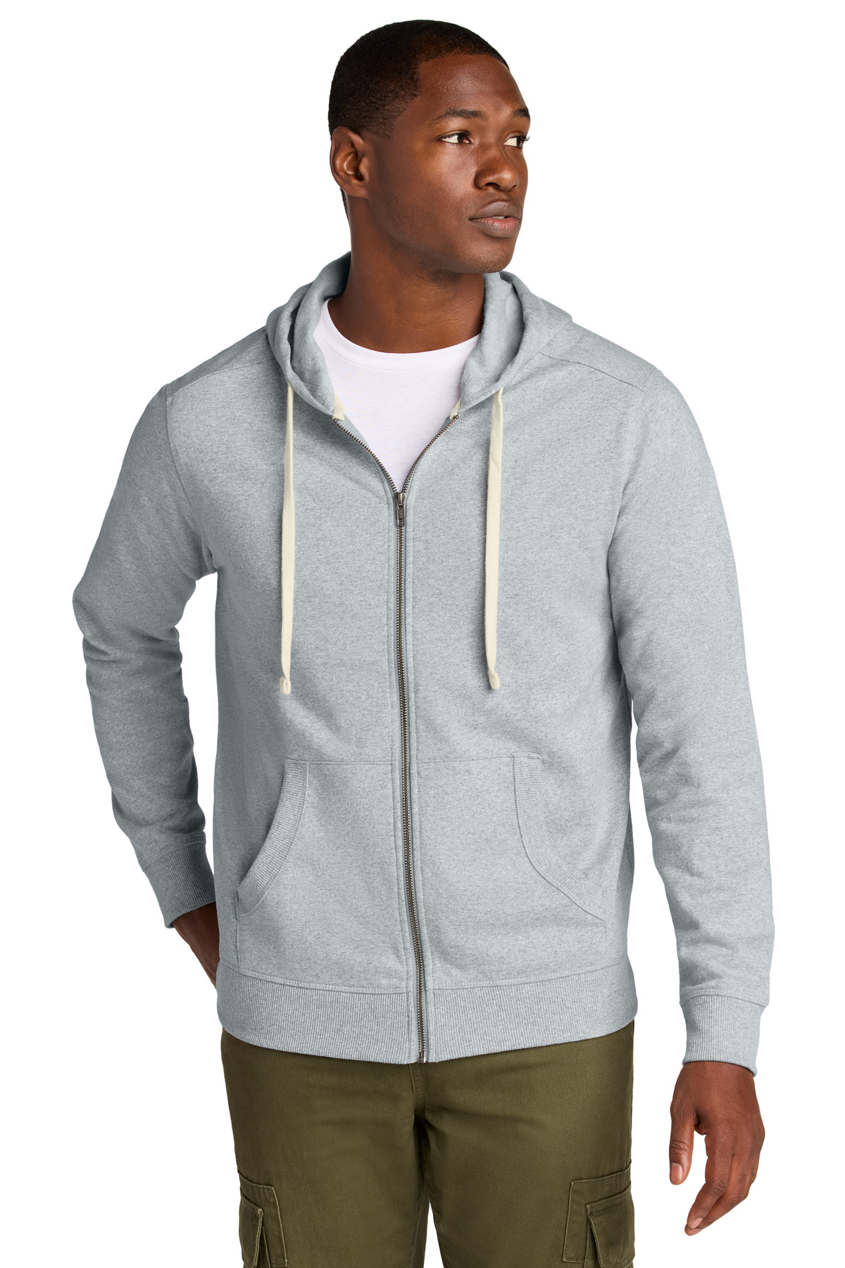 District Re-FleeceFull-Zip Hoodie DT8102