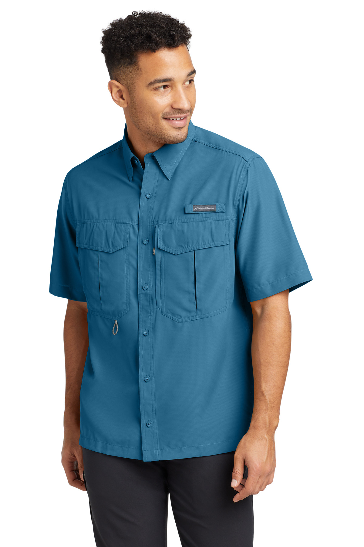 Eddie Bauer Short Sleeve Performance Fishing Shirt EB602
