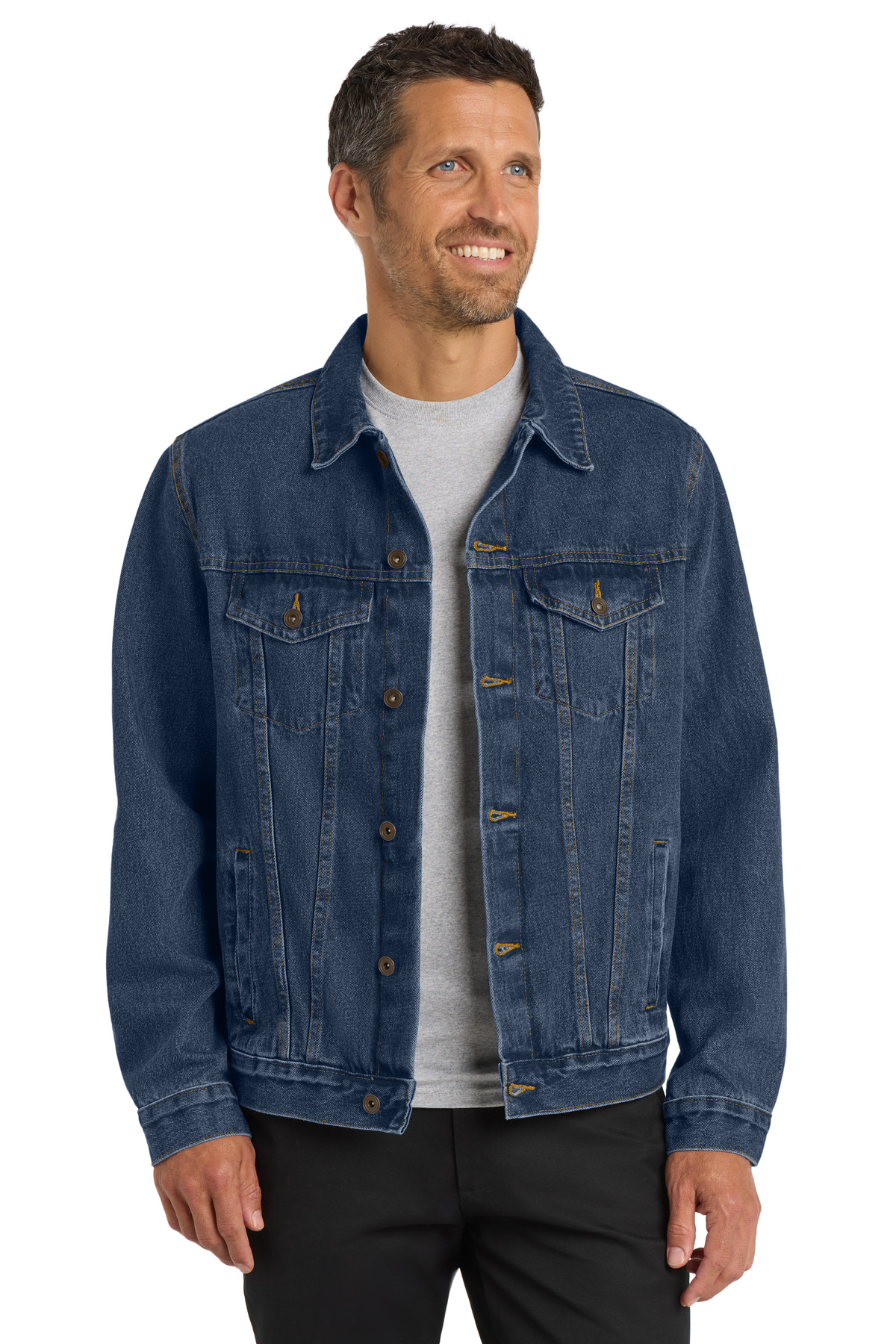 Port Authority Denim Jacket. J7620