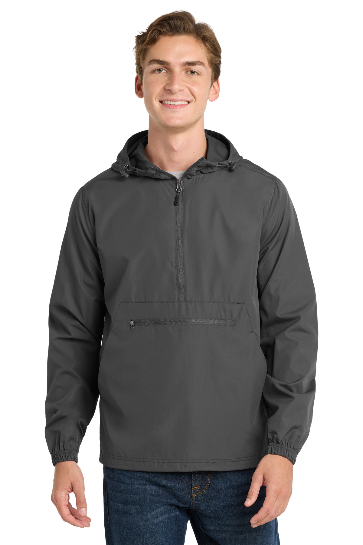 Sport-Tek  Packable Anorak. JST66