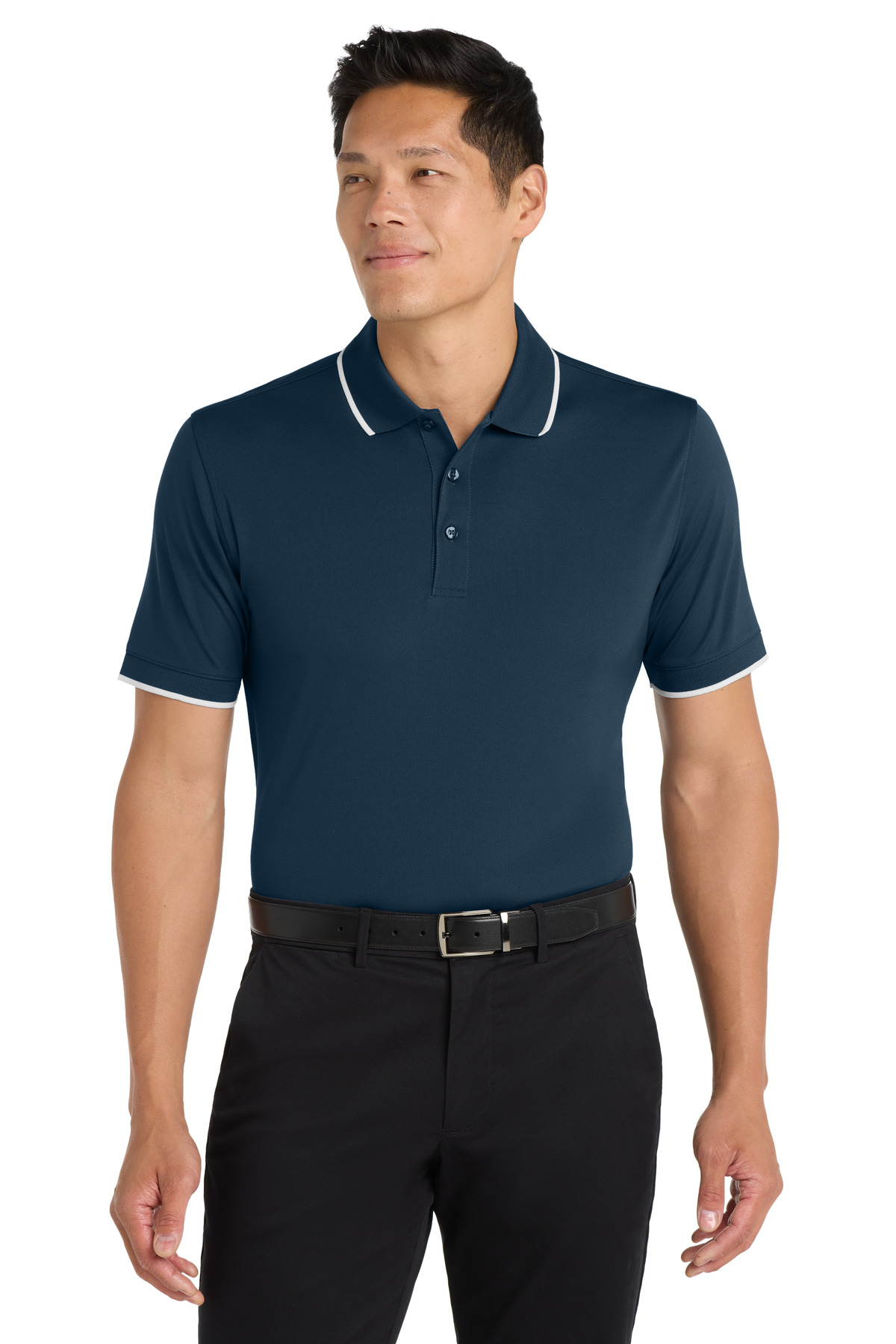 Port Authority Dry Zone UV Micro-Mesh Tipped Polo. K111