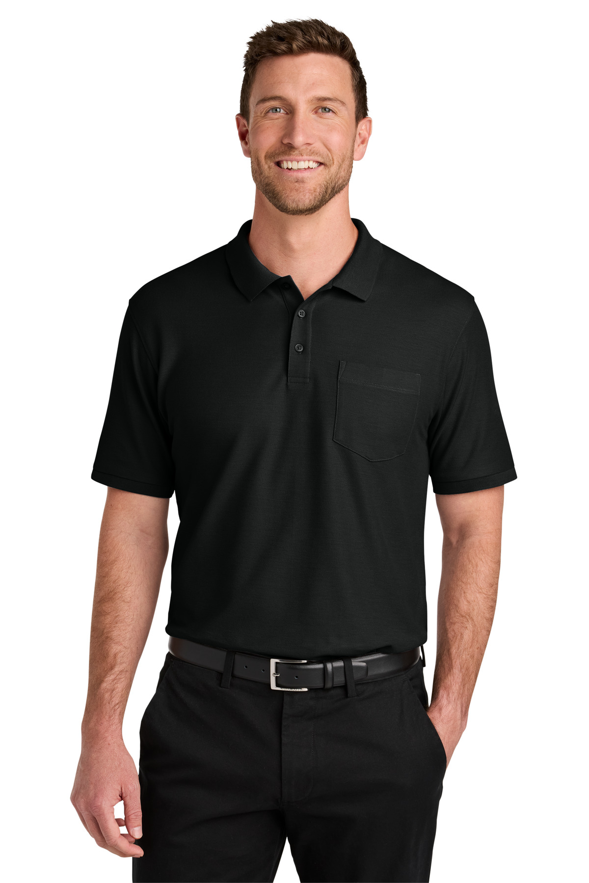 Port Authority Wearever Signature Pique Pocket Polo K200P
