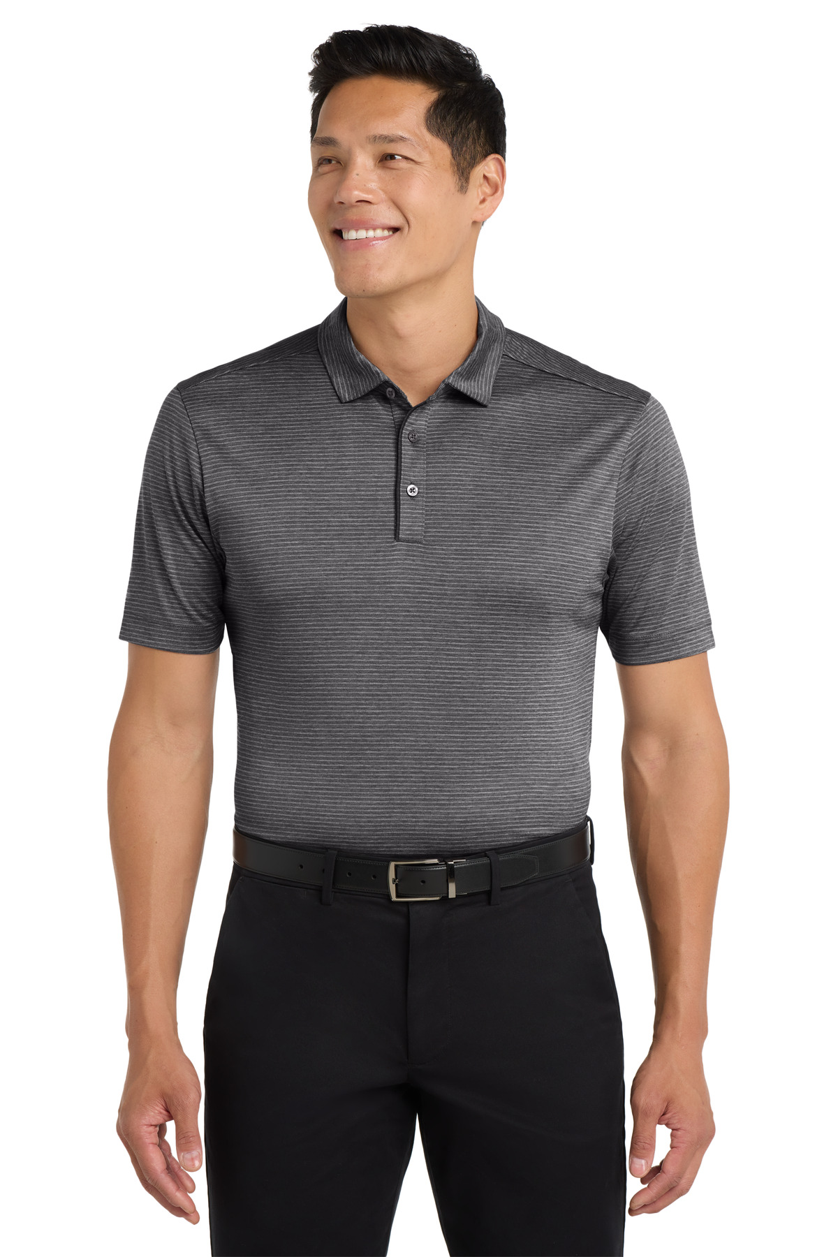 Port Authority Shadow Stripe Polo. K585