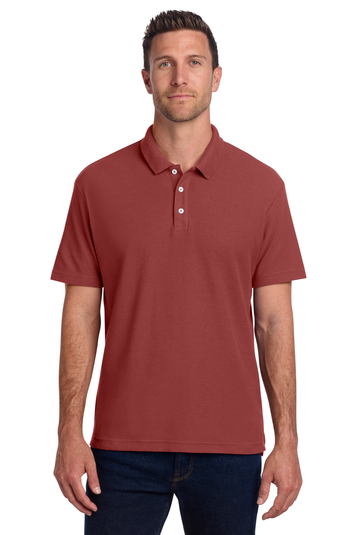 Port Authority C-FREE Cotton Blend Pique Polo K867