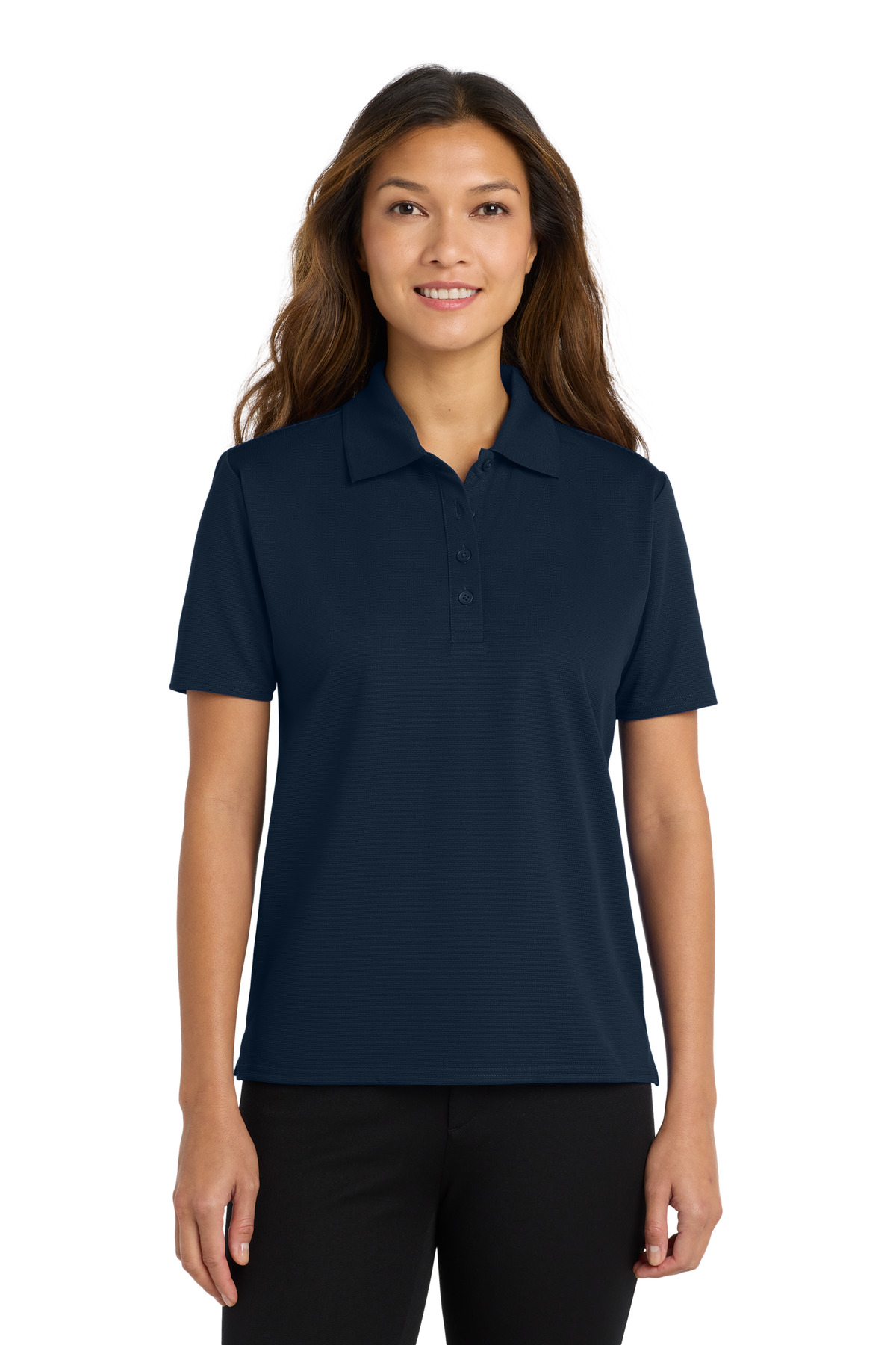 Port Authority Women's Dry Zone Ottoman Polo.  L525