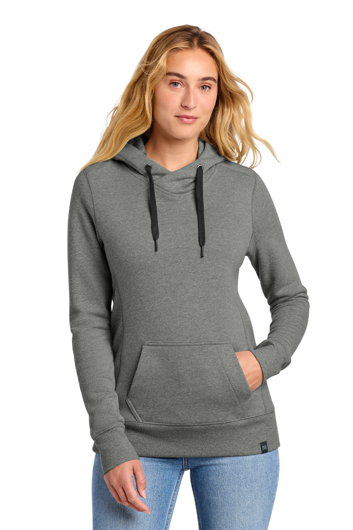 New Era Women's French Terry Pullover Hoodie. LNEA500