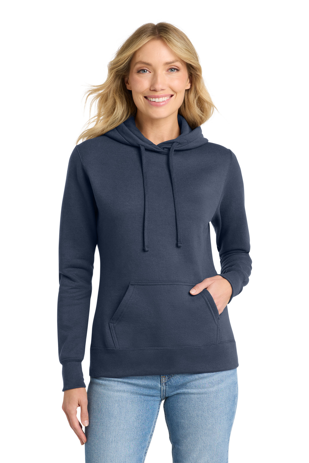 Port & Co Women's Core Fleece Pullover Hooded Sweatshirt LPC78H