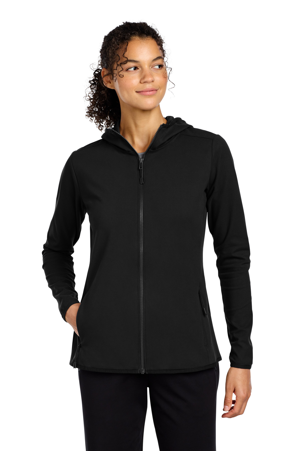 Sport-Tek Women's Circuit Hooded Full-Zip LST870