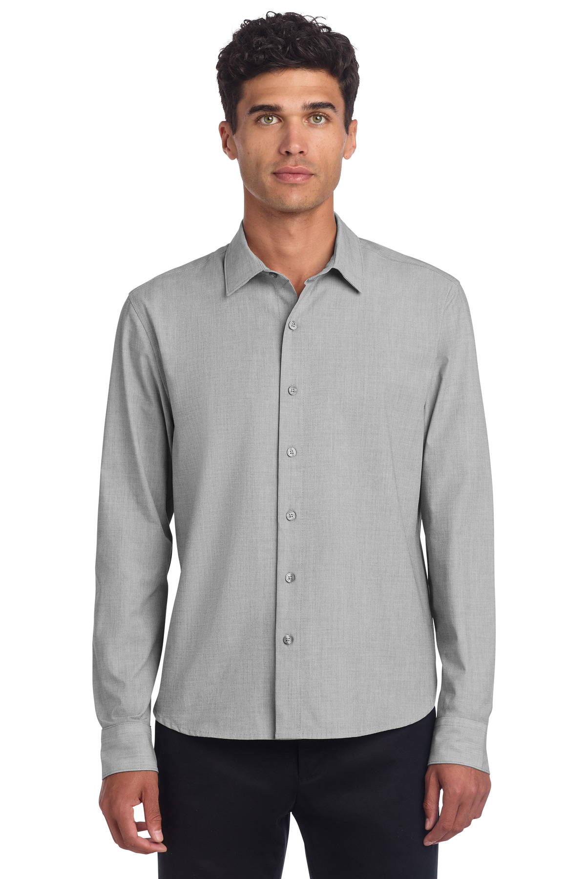 Mercer+Mettle Long Sleeve Stretch Woven Shirt MM2000