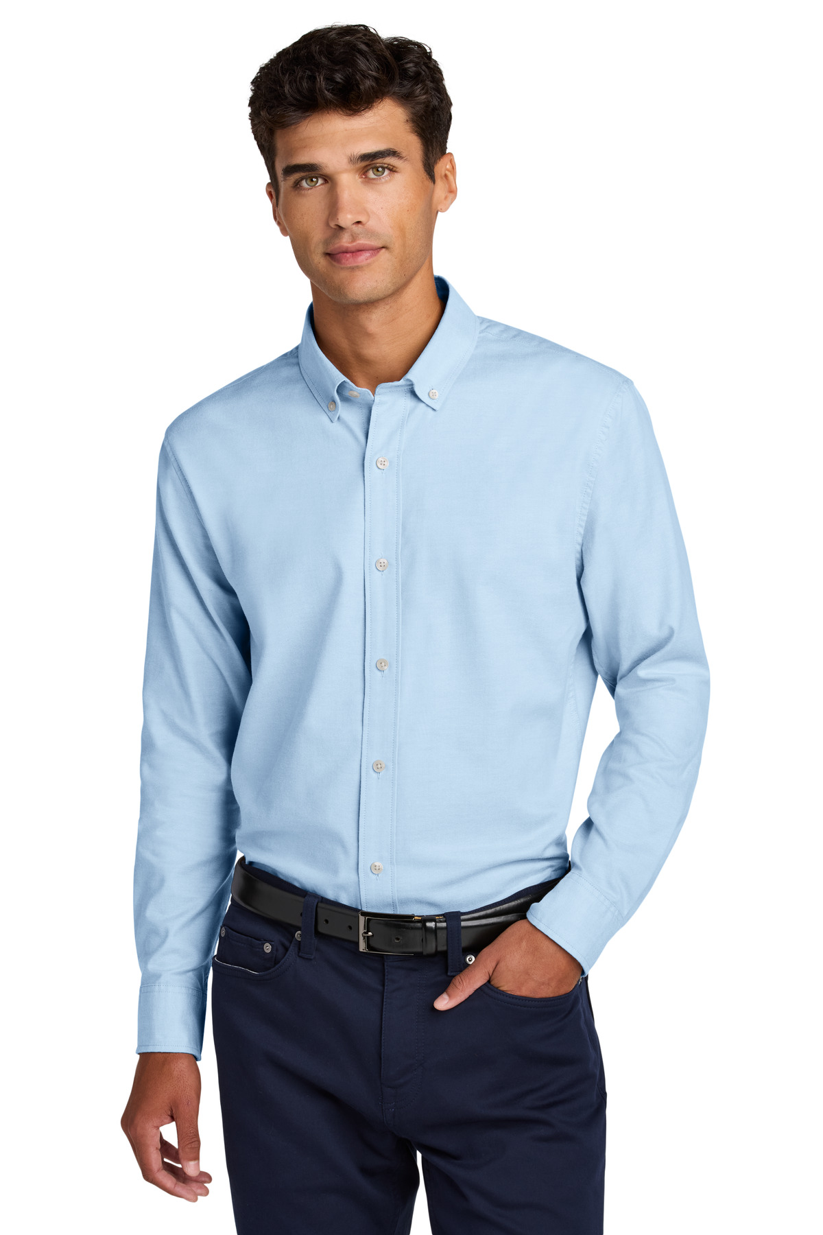 Mercer+Mettle Long Sleeve Modern Oxford Shirt MM2002