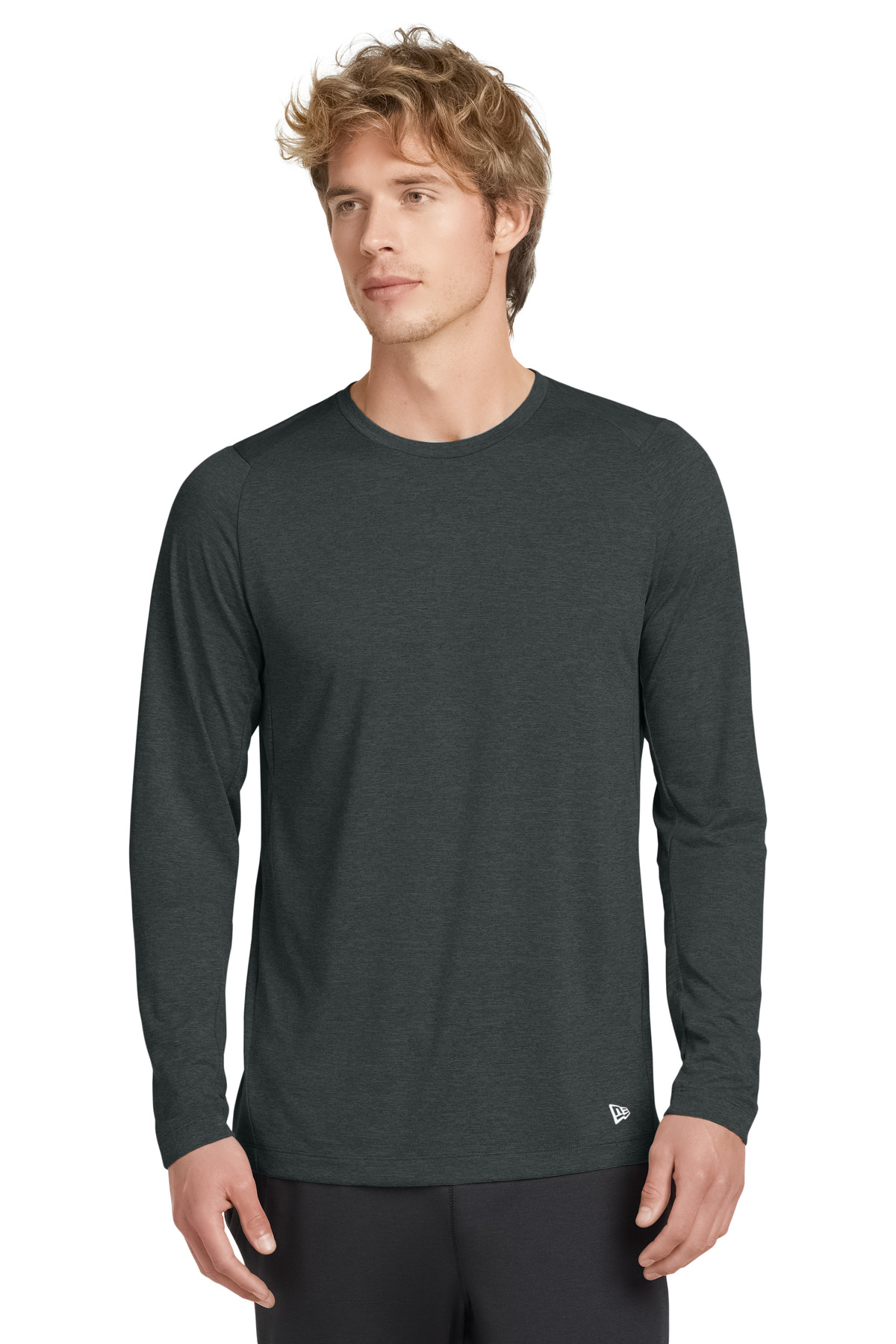 New Era Series Performance Long Sleeve Crew Tee. NEA201