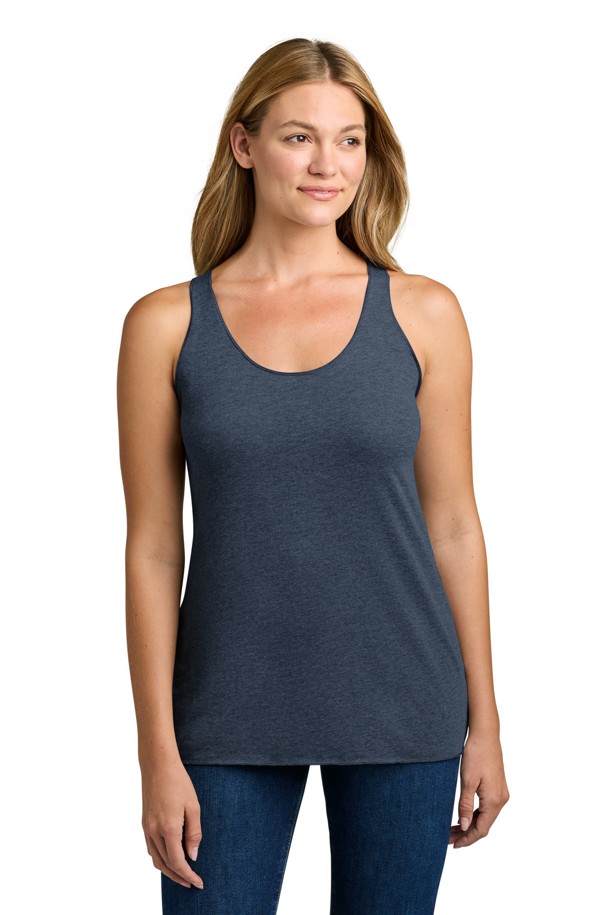 Next Level Apparel Women's Tri-Blend Racerback Tank. NL6733