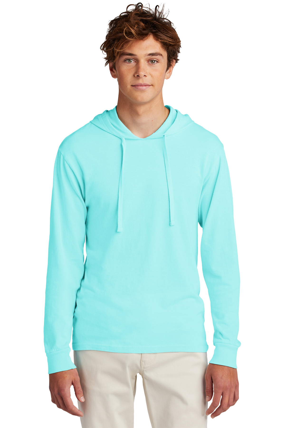 Port & Co Beach Wash Garment-Dyed Pullover Hooded Tee PC099H