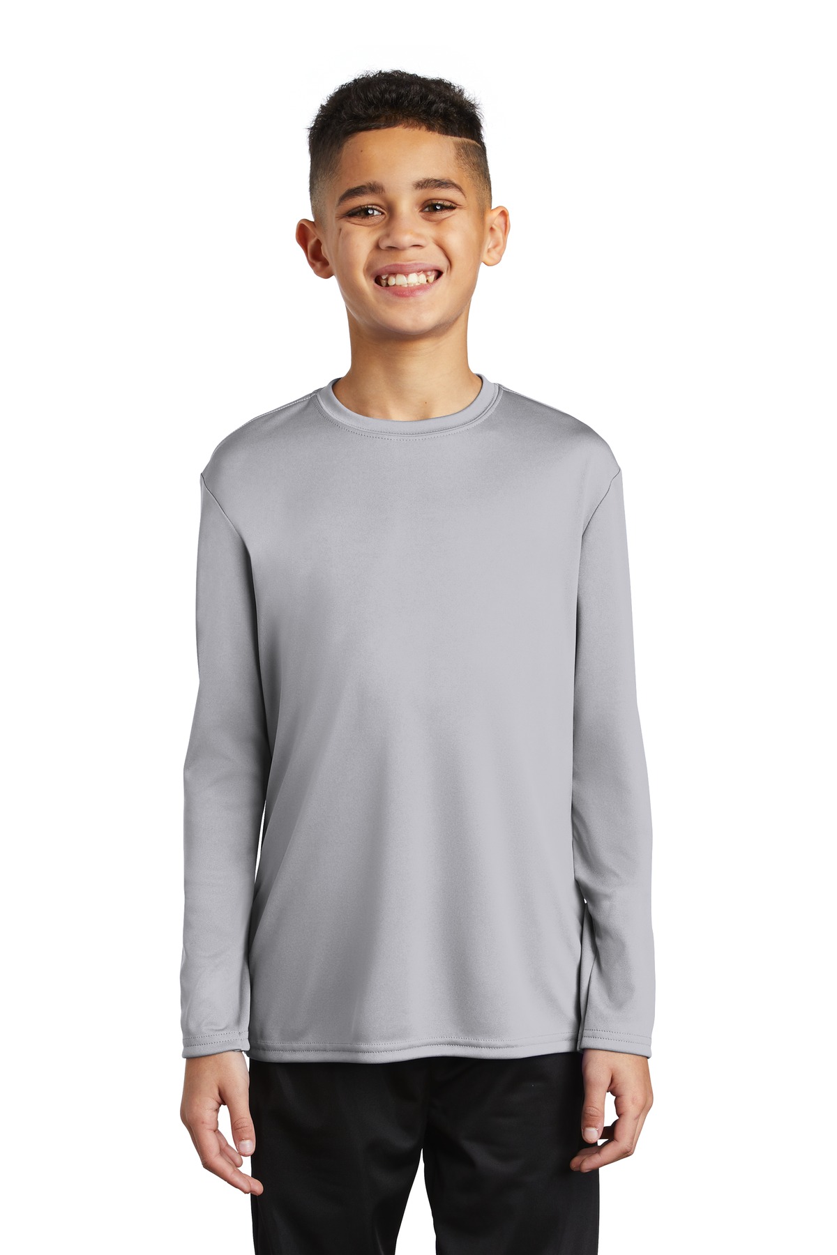 Port & Co Youth Long Sleeve Performance Tee PC380YLS