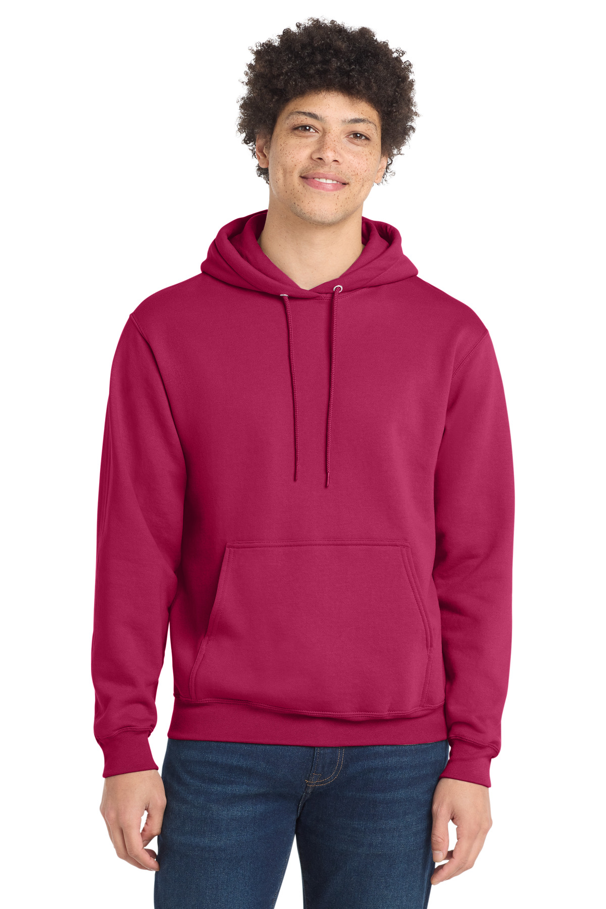 Port & Co Core Fleece Pullover Hooded Sweatshirt. PC78H