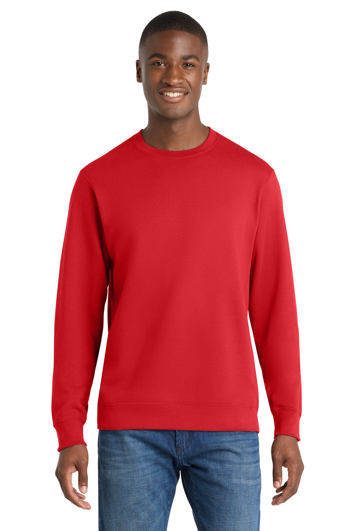 Port & Co Fan Favorite Fleece Crewneck Sweatshirt. PC850