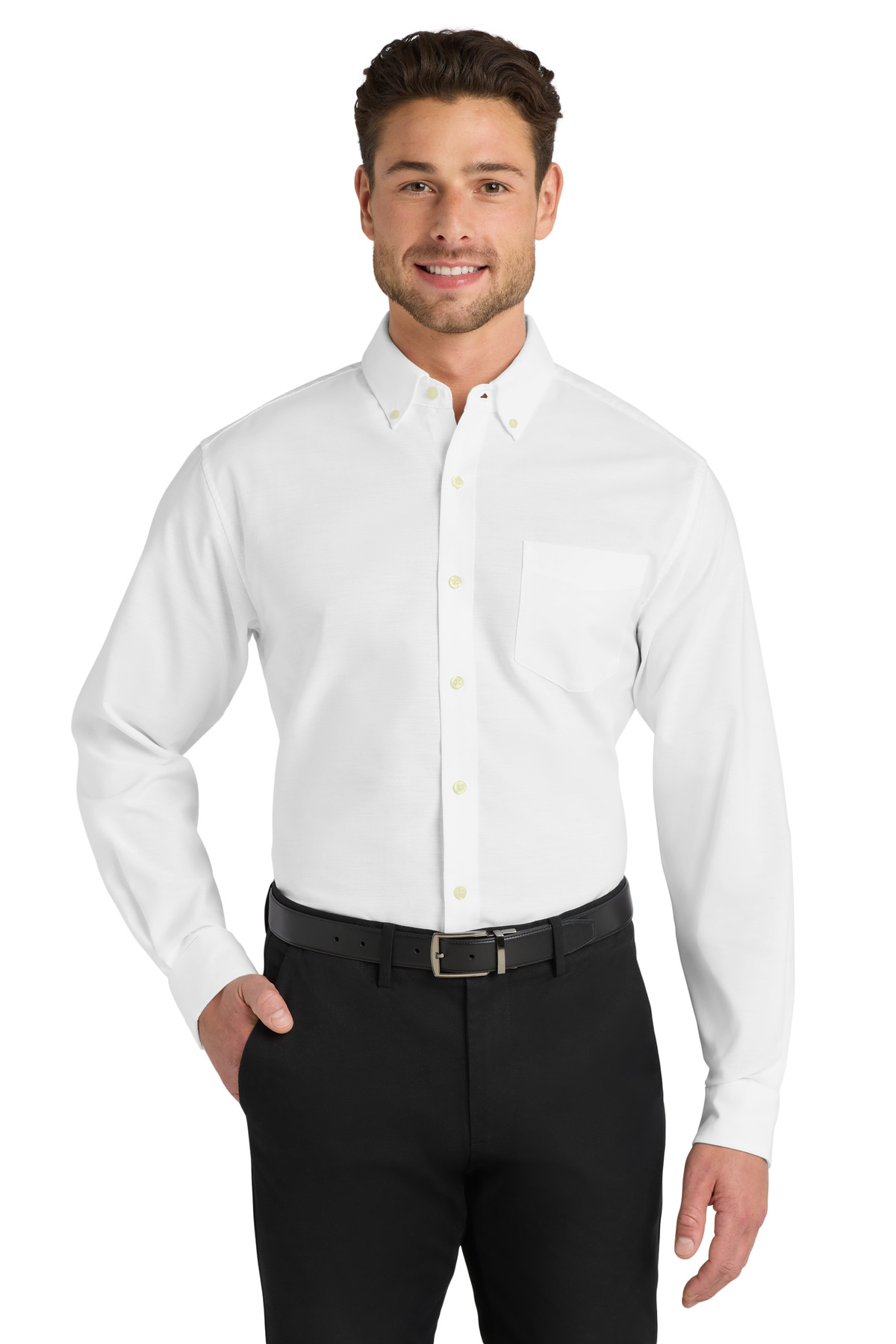 Port Authority   Untucked Fit SuperPro  Oxford  S651