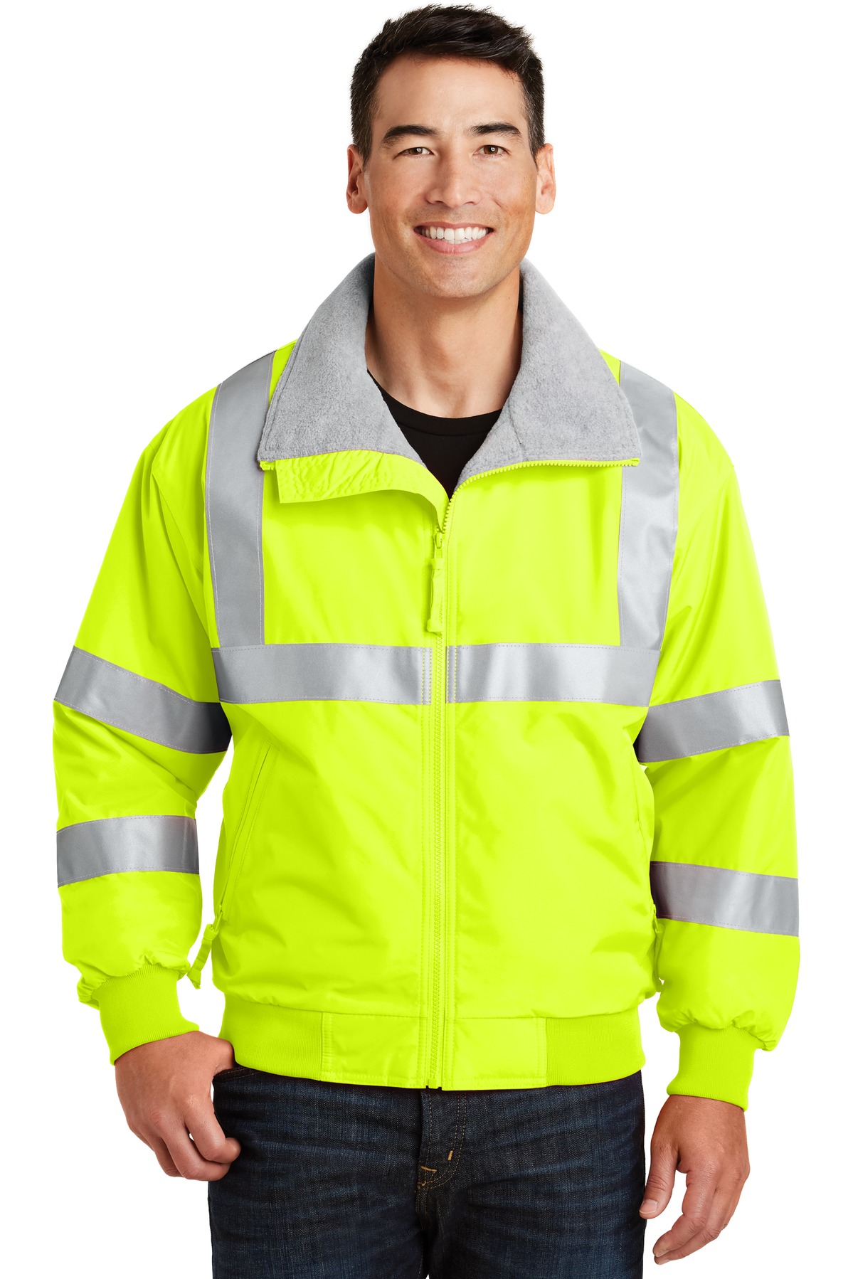 Port Authority Enhanced Visibility Challenger Jacket with Reflective Taping. SRJ754