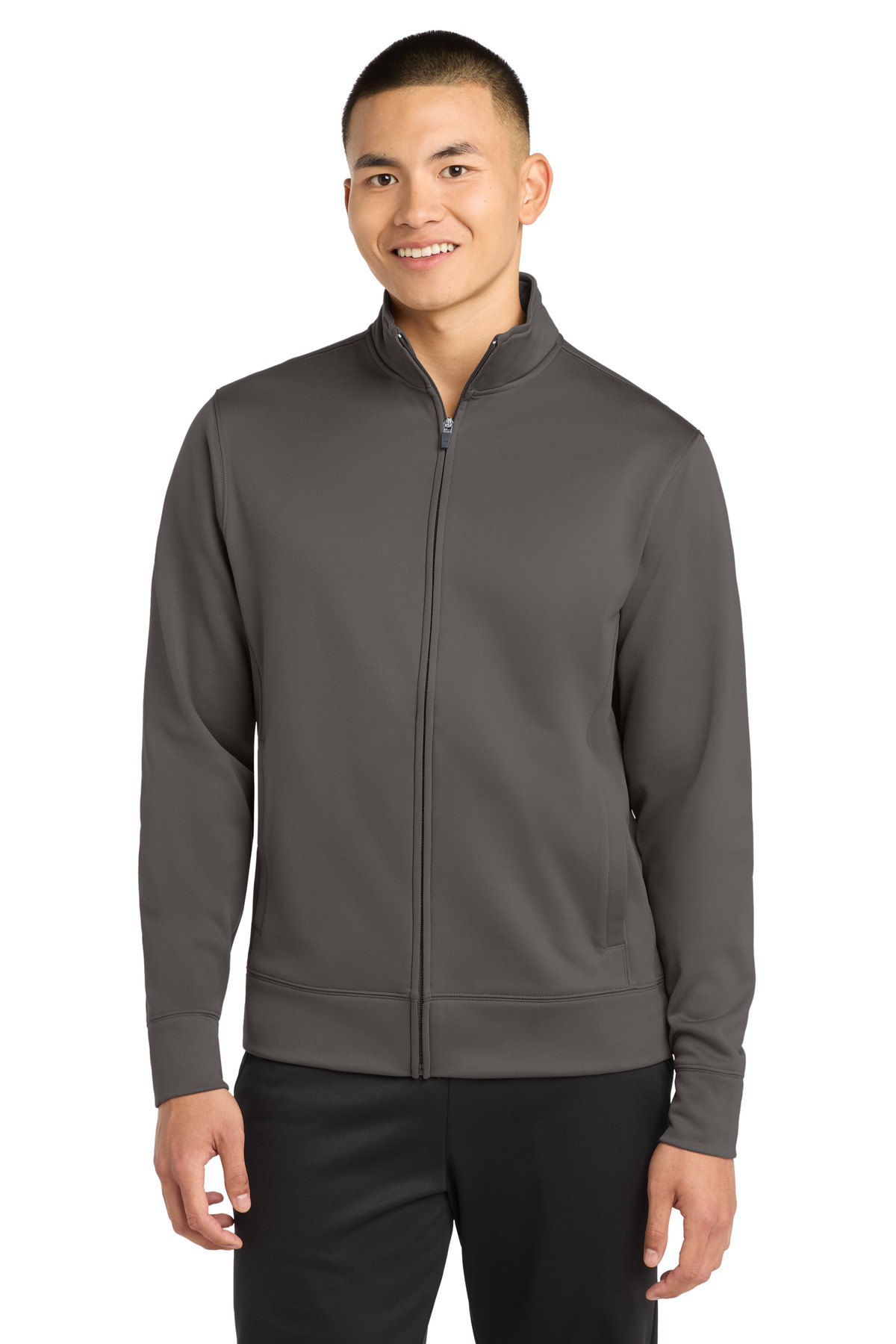 Sport-Tek Sport-Wick Fleece Full-Zip Jacket.  ST241