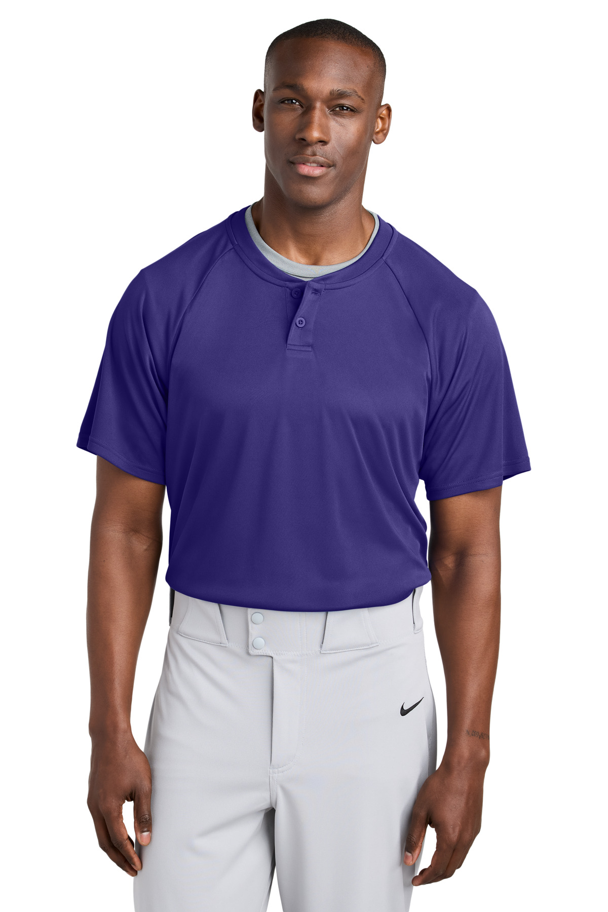 Sport-Tek PosiCharge Competitor 2-Button Henley ST359