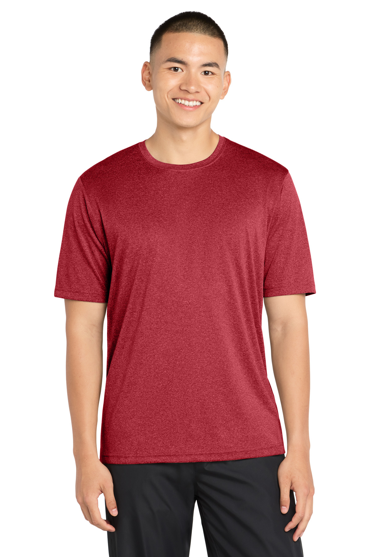 Sport-Tek Heather Contender Tee. ST360