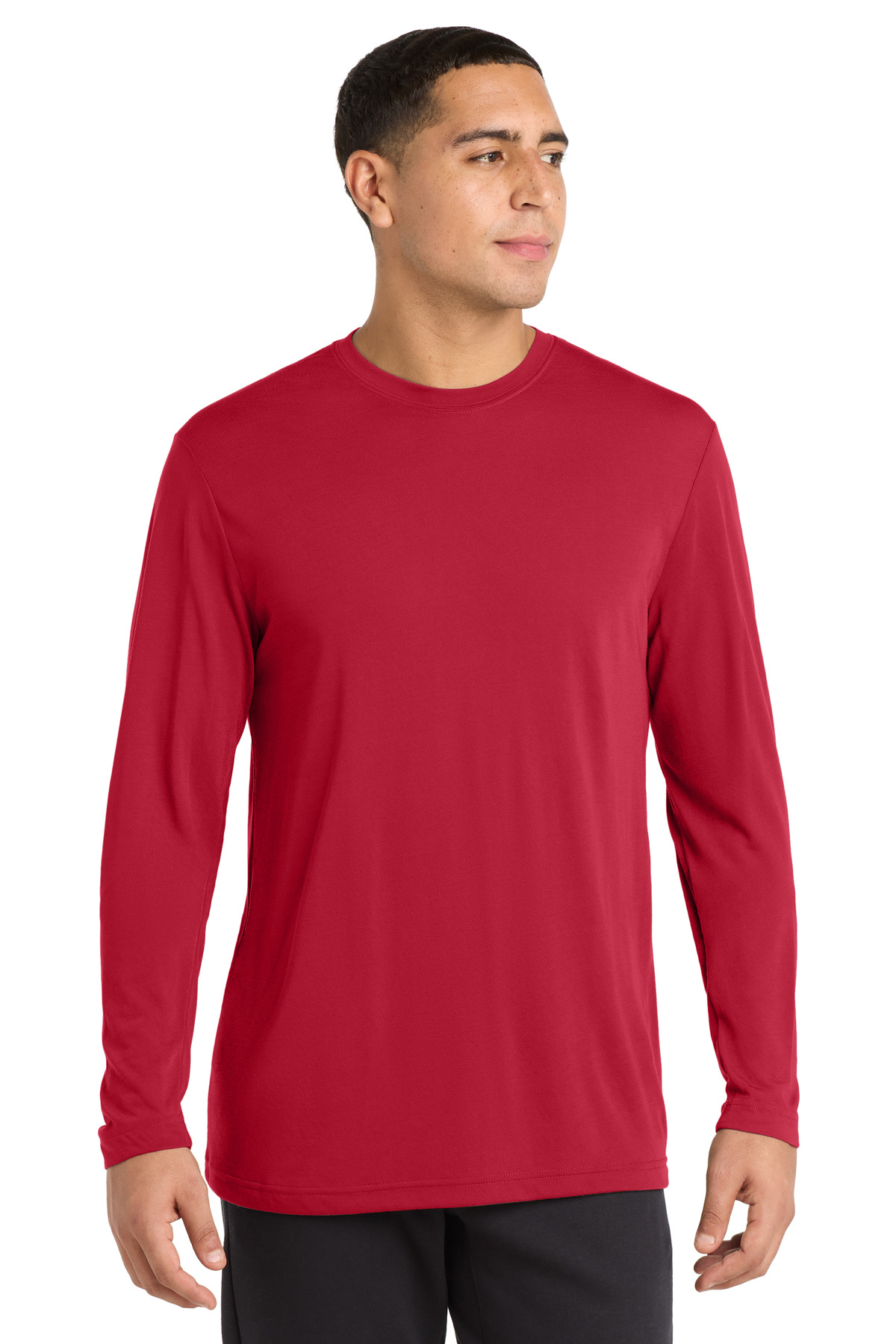 Sport-Tek Long Sleeve PosiCharge Competitor Cotton Touch Tee. ST450LS