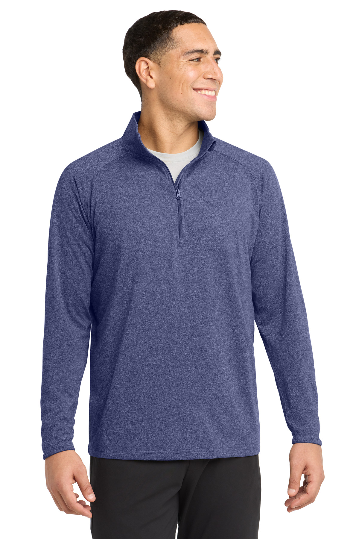 Sport-Tek Sport-Wick Stretch 1/4-Zip Pullover. ST850