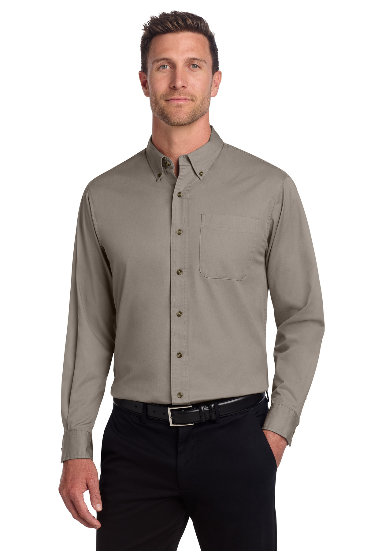 Port Authority Tall Long Sleeve Twill Shirt. TLS600T
