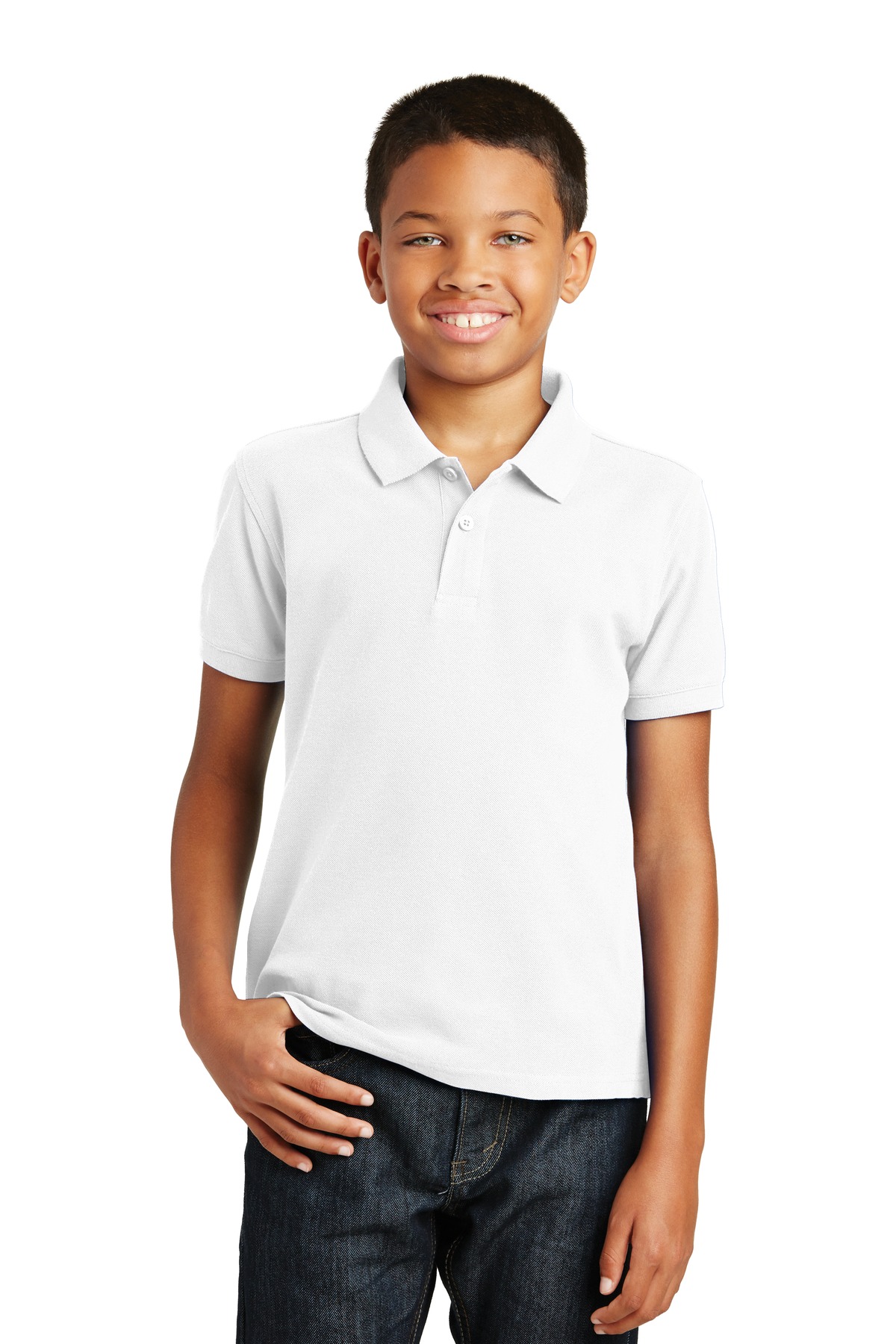 Port Authority Youth Core Classic Pique Polo. Y100