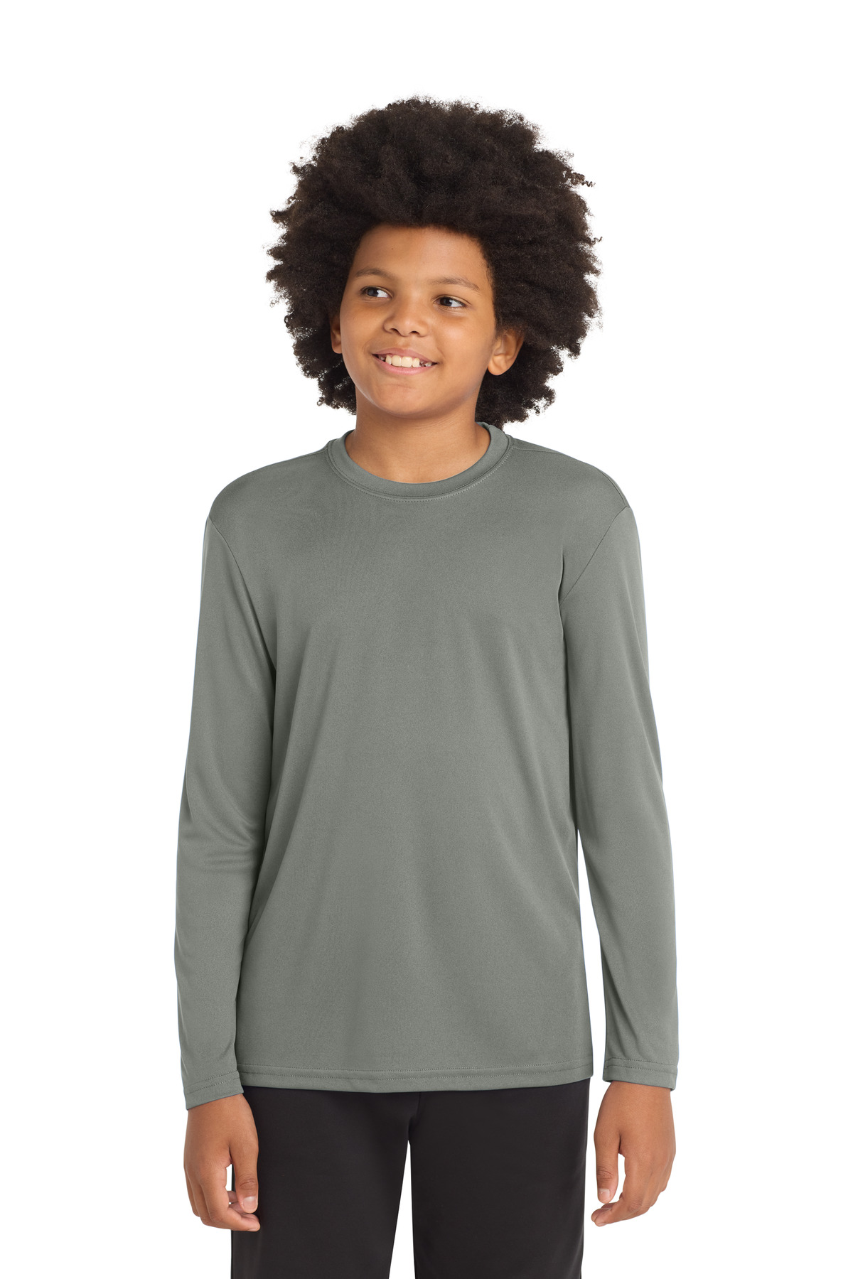 Sport-Tek Youth Long Sleeve PosiCharge Competitor Tee. YST350LS
