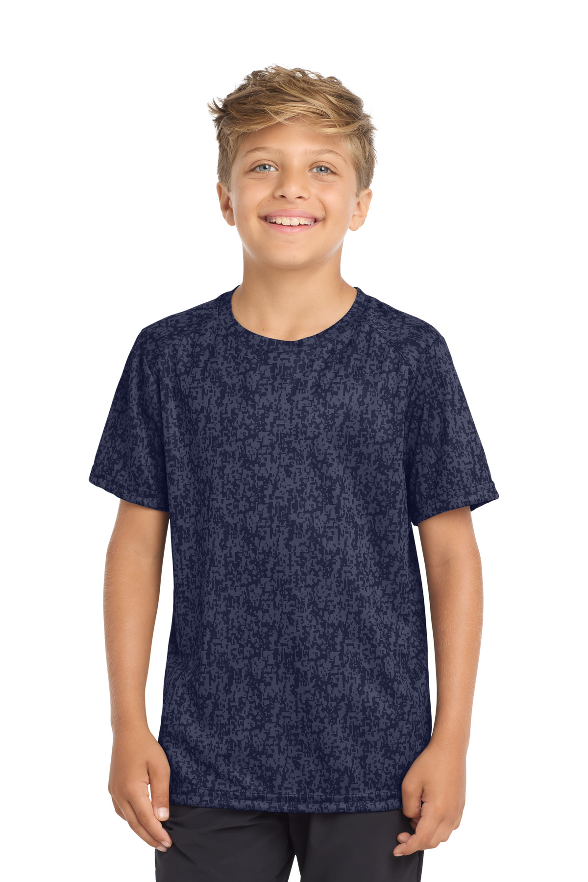 Sport-Tek  Youth Digi Camo Tee. YST460