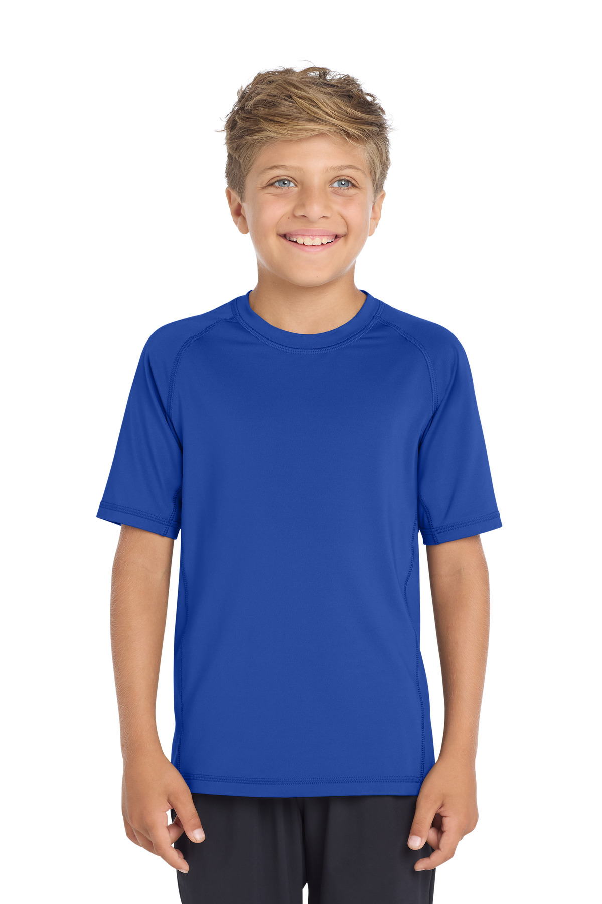 Sport-Tek  Youth Rashguard Tee. YST470