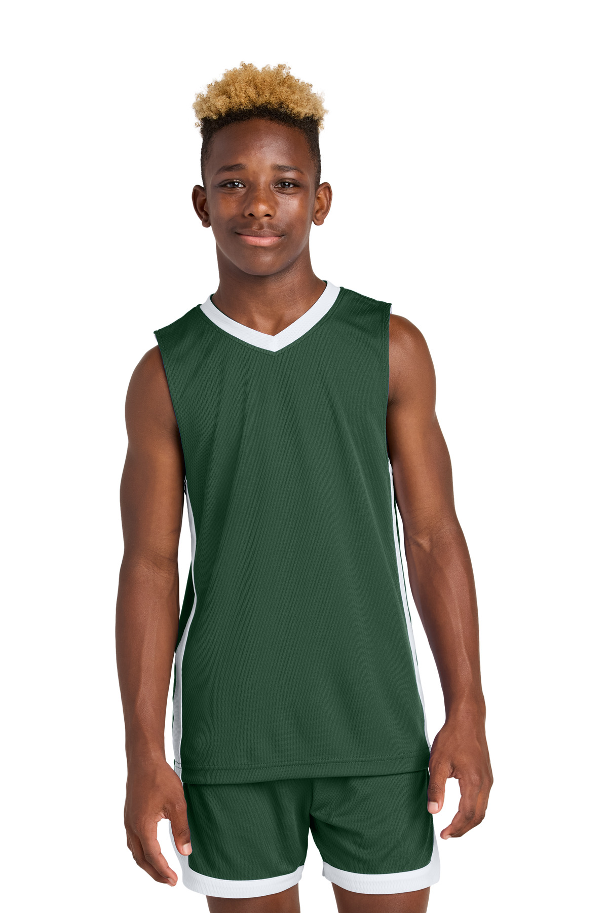 Sport-Tek Youth Rival Basketball Rev Jersey YST900